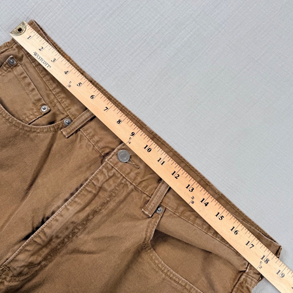 Levis 505 Mens Jeans 38x32 (36x30) Regular Fit Straight Leg‎ Jeans Coyote Brown - Picture 4 of 7